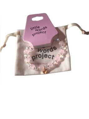 NWT Little Words Project Bracelet💗✨️